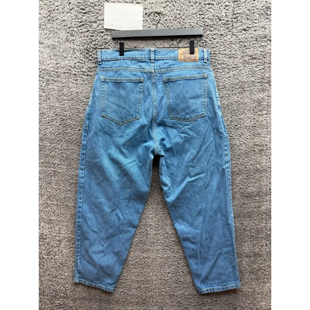 Magenta Skateboards OG Baggy Denim Pants Blue Stonewash Mens Size M